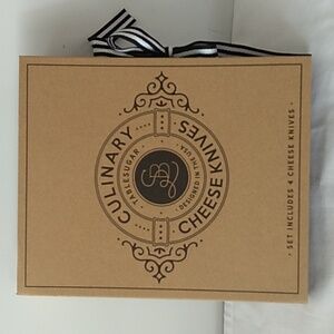 COPY - Culinary Cheese knives charcuterie board accessories